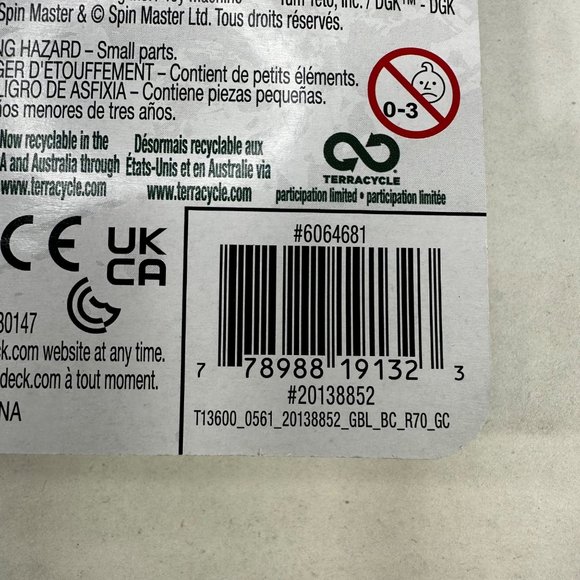 Tech Deck BLA BAC PHOTO Ultra Rare DGK Skateboard Fingerboard New - Picture 6 of 10